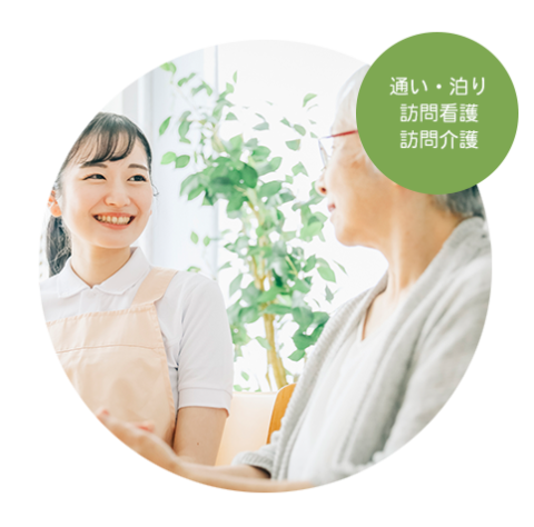 通い・泊り・訪問看護・訪問介護